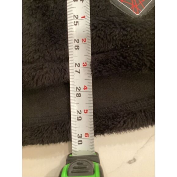 SPYDER Womens Cloud Fleece Full Zip Hoodie Sz XL Black - Picture 9 of 10